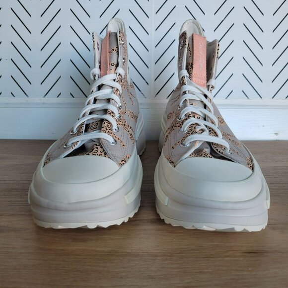⭐Converse Rare Legacy CX Platform Hi Leopard Sz 10.5 Men's Shoes Beige A06820C - Picture 4 of 11